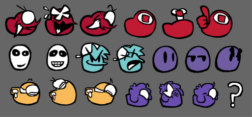 FNF Icons for @ImpostorR3take